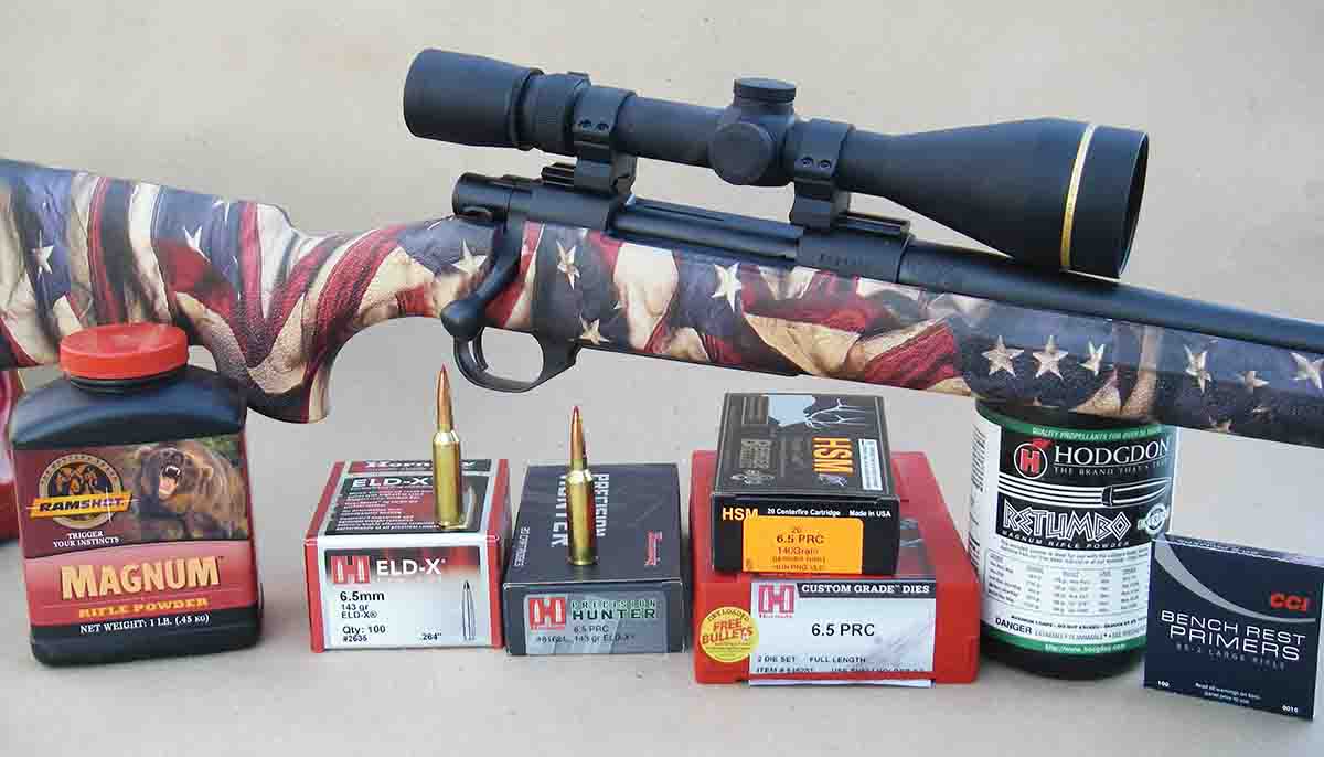 A Howa Model 1500 Lightning USA was used to evaluate 6.5 PRC performance, accuracy and handloads.